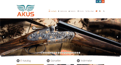 Desktop Screenshot of akus.com.tr