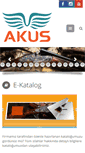 Mobile Screenshot of akus.com.tr